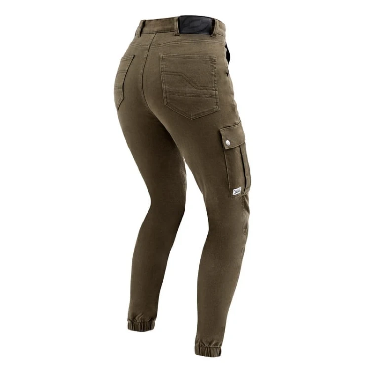 SPODNIE JEANS OZONE JANE LADY JOGGER FIT OLIVE #1.jpg