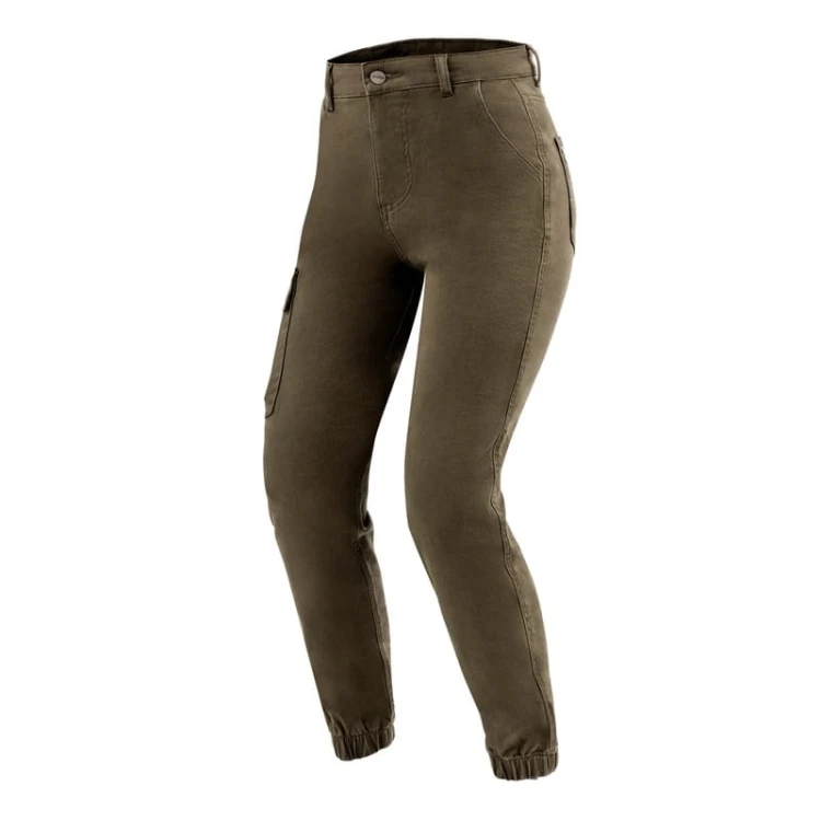 SPODNIE JEANS OZONE JANE LADY JOGGER FIT OLIVE.jpg