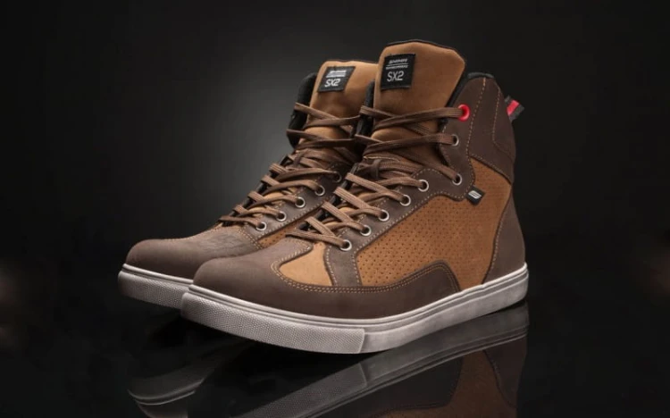 Buty motocyklowe niskie Shima SX-2 Brown