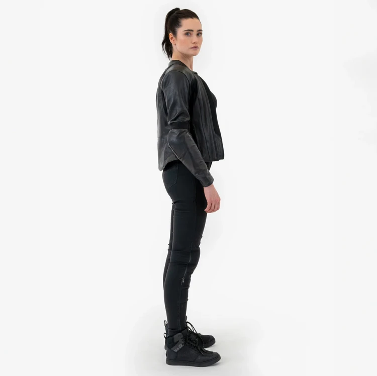 Jeansy Motocyklowe Damskie Shima Flexx Black