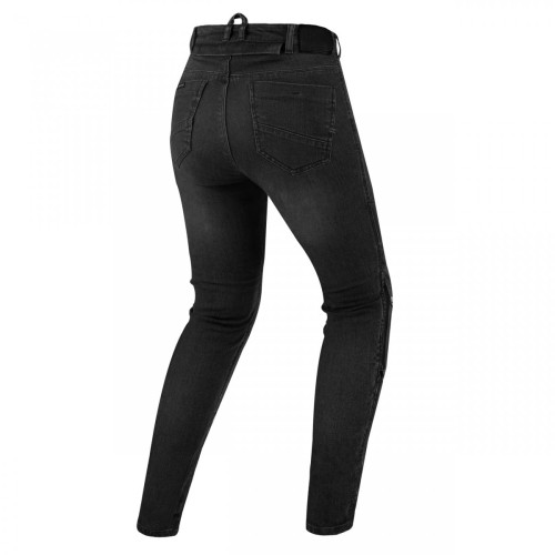 Jeansy Motocyklowe Damskie Shima Metro Black