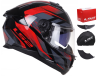 KASK MOTOCYKLOWY LS2 FF808 STREAM II BLENDA FURY RED