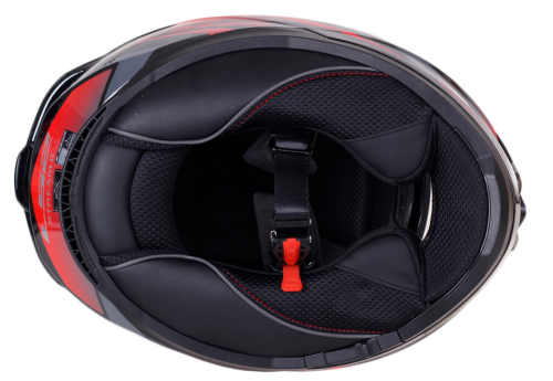 KASK MOTOCYKLOWY LS2 FF808 STREAM II BLENDA FURY RED