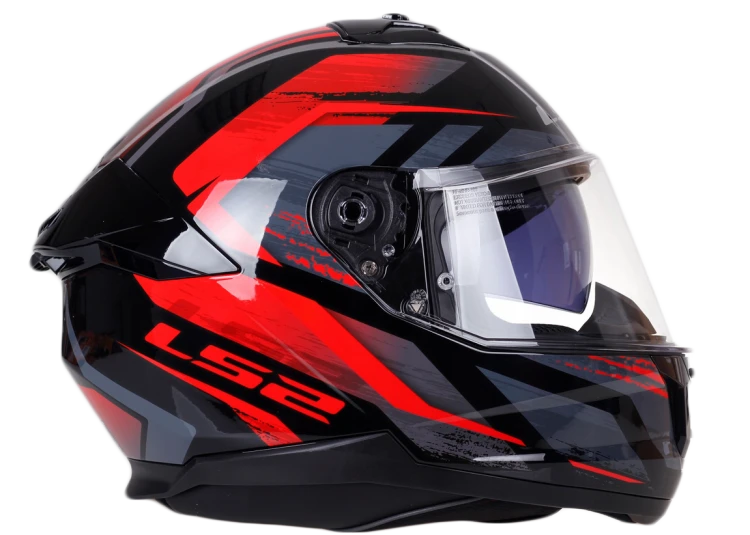 KASK MOTOCYKLOWY LS2 FF808 STREAM II BLENDA FURY RED