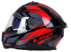 KASK MOTOCYKLOWY LS2 FF808 STREAM II BLENDA FURY RED