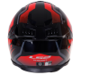 KASK MOTOCYKLOWY LS2 FF808 STREAM II BLENDA FURY RED