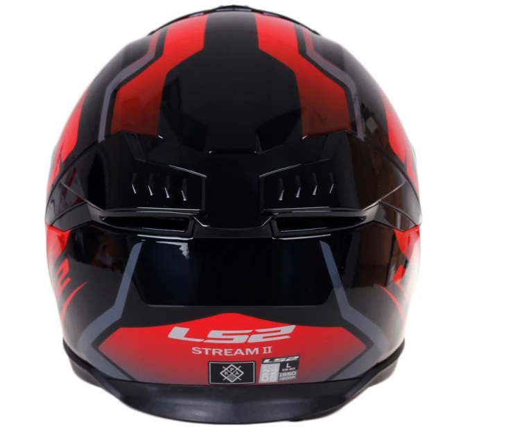KASK MOTOCYKLOWY LS2 FF808 STREAM II BLENDA FURY RED