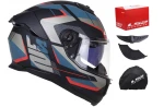 KASK MOTOCYKLOWY LS2 FF808 STREAM II BLENDA ROAD BLUE