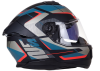 KASK MOTOCYKLOWY LS2 FF808 STREAM II BLENDA ROAD BLUE