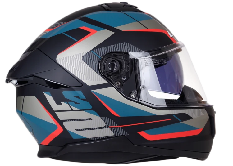KASK MOTOCYKLOWY LS2 FF808 STREAM II BLENDA ROAD BLUE