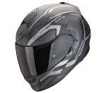 KASK MOTOCYKOWY SCORPION EXO-491 KRIPTA BLACK SILVER