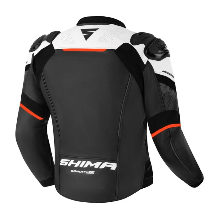 SHIMA BANDIT 2.0 MEN CZERWONA KURTKA MOTOCYKLOWA MĘSKA