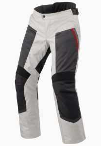 REV'IT TORNADO 4 SPODNIE MOTOCYKLOWE TEKSTYLNE MĘSKIE SREBRNE CZARNE 