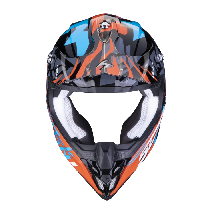 Kask SCORPION VX-16 EVO AIR ROK Black Orange 2.png