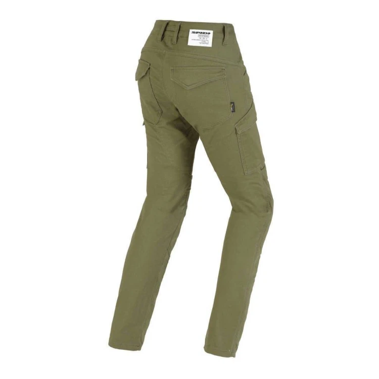 Jeansy SPIDI Pathfinder Cargo Lady Milita 2.webp
