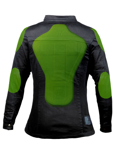 Koszula John Doe Motoshirt Lady Black 8.png