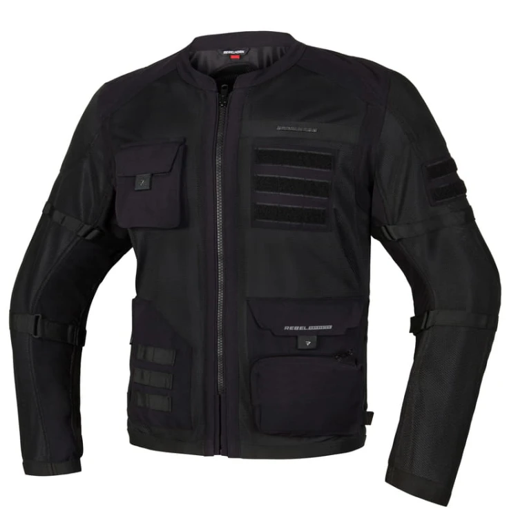 Kurtka motocyklowa Rebelhorn Brutale Black