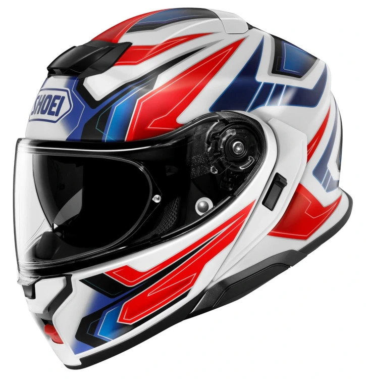 KASK SHOEI NEOTEC 3 Anthem TC-10 Blue White.webp
