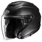 HJC I31 KASK MOTOCYKLOWY OTAWRTY SOLID SEMI FLAT CZARNY