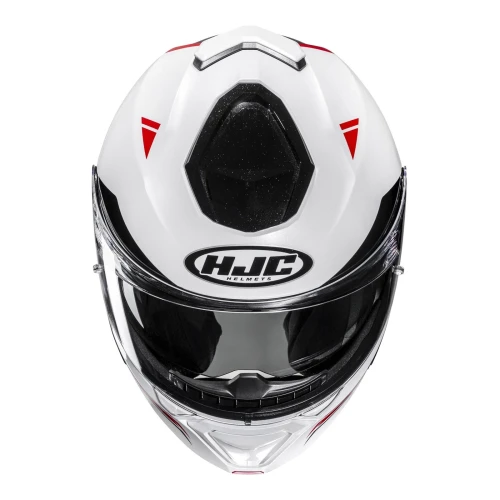 KASK HJC I91 TRICUS WHITE RED 4.webp