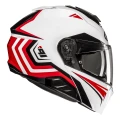KASK HJC I91 TRICUS WHITE RED 5.webp