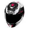 KASK HJC C10 ASPA WHITE BLACK 2.webp