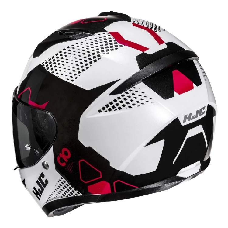 KASK HJC C10 ASPA WHITE BLACK 3.webp