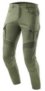 OZONE FASTER TAPERED FIT OLIVE JEANSY MOTOCYKLOWE MĘSKIE ZIELONE