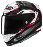 HJC RPHA12 BRELS BLACK WHITE KASK MOTOCYKLOWY INTEGRALNY