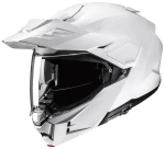 HJC I80 SOLID PEARL WHITE KASK MOTOCYKLOWY SZCZĘKOWY
