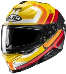HJC I71 VIZ YELLOW RED KASK MOTOCYKLOWY INTEGRALNY 