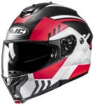 HJC C91N KAON BLACK RED KASK MOTOCYKLOWY SZCZĘKOWY