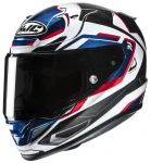 HJC RPHA12 BRELS BLACK WHITE BLUE KASK MOTOCYKLOWY INTEGRALNY