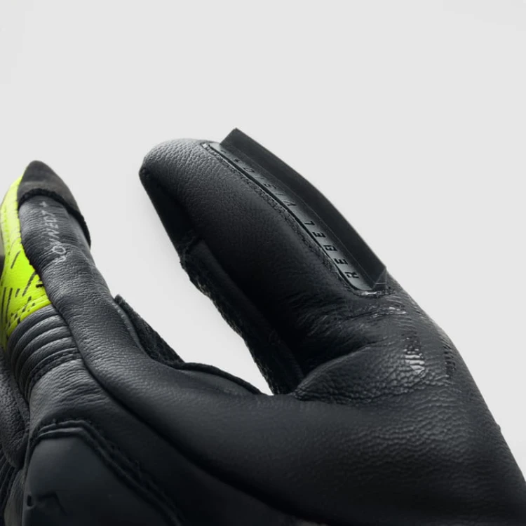 RĘKAWICE SKÓRZANE REBELHORN VIPER BLACK GREY fluo yellow 2.jpg