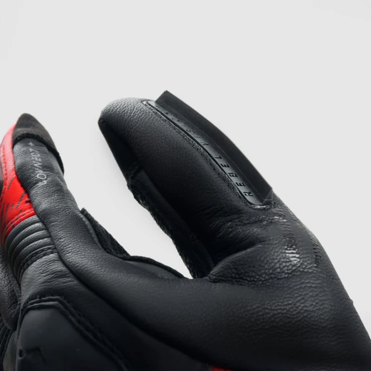 RĘKAWICE SKÓRZANE REBELHORN VIPER BLACK GREY RED 4.jpg
