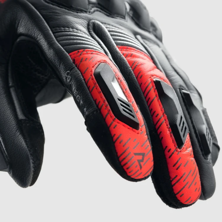 RĘKAWICE SKÓRZANE REBELHORN VIPER BLACK GREY RED 6.jpg
