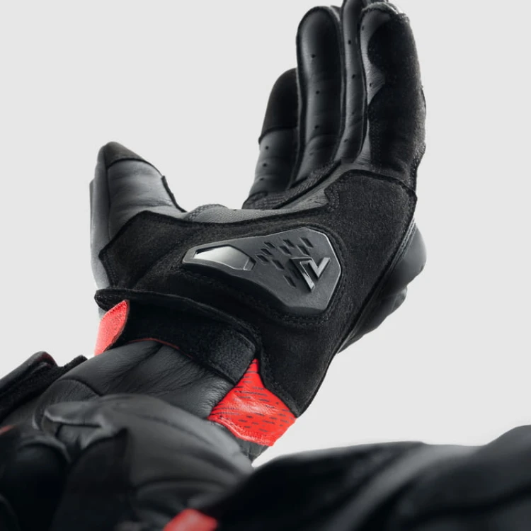 RĘKAWICE SKÓRZANE REBELHORN VIPER BLACK GREY RED.jpg