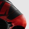 REBELHORN INFERNO RED FLUO SPODNIE MOTOCYKLOWE SKÓRZANE  6.jpg