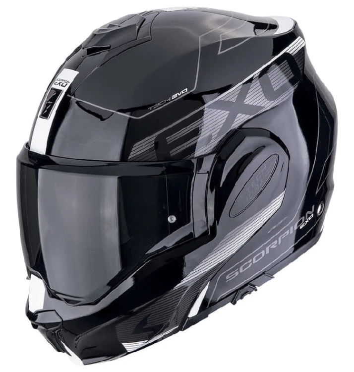 Kask SCORPION EXO-TECH EVO Traveller BLACK WHITE.jpg