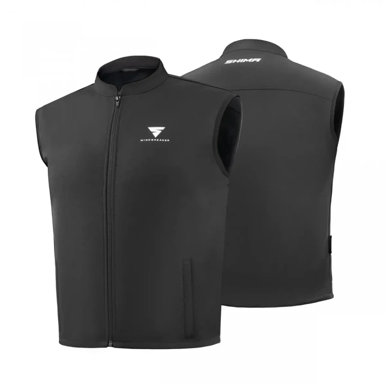 Kamizelka Shima WINDBREAKER Black  3.webp