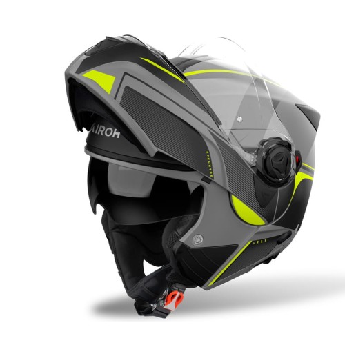 KASK AIROH SPECKTRE LEAF YELLOW MATT  3.jpg