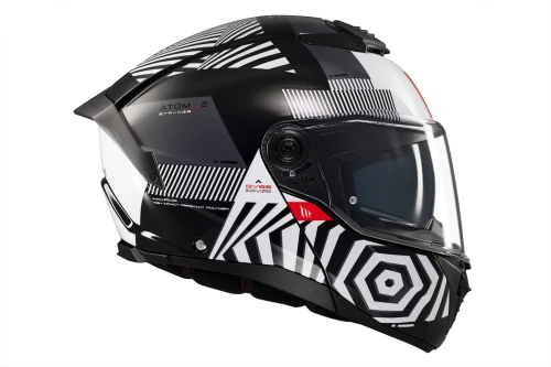 KASK MT ATOM 2 SV STRANGE B2 BLACK WHITE   5.webp