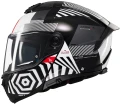 KASK MT ATOM 2 SV STRANGE B2 BLACK WHITE.webp
