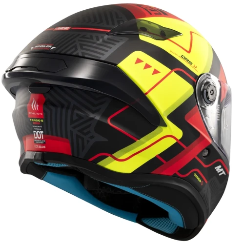 KASK MT TARGO S BRIK C3 BLACK YELL RED MATT   5.webp