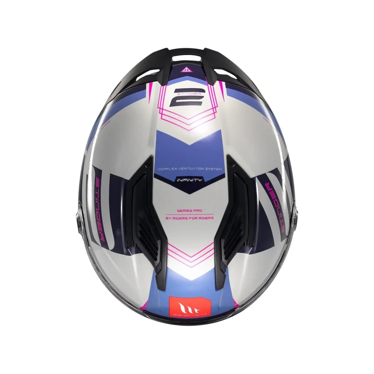 KASK MT STINGER 2 TRON C8 WHITE BLUE PINK 9.webp