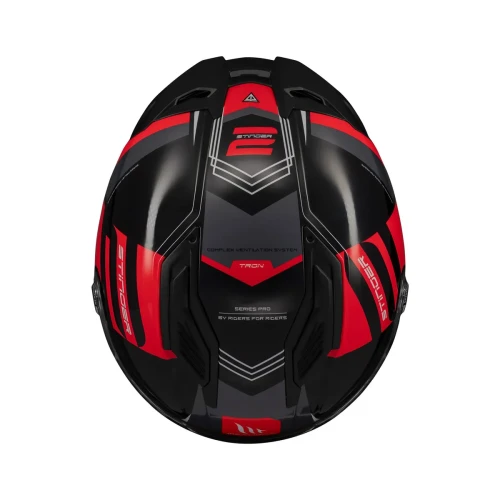 KASK MT STINGER 2 TRON B15 BLACK RED 6.webp