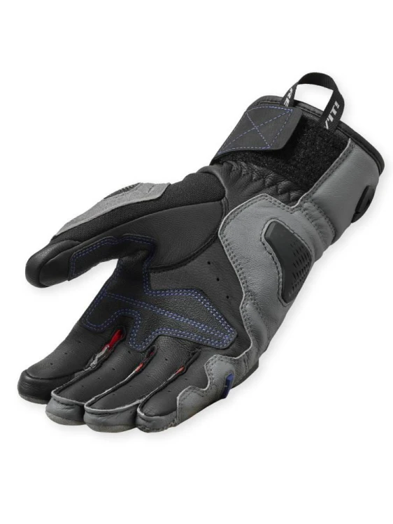Rękawice Rev'it Sand 5 GREY RED.jpg