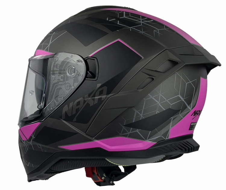 Kask NAXA F32 Black Pink Matt Pinlock  4.jpg