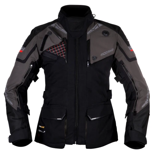 Kurtka Modeka Panamericana II Lady Black Ant.webp