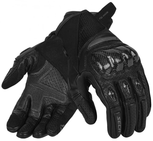 Rękawice Seca SUMMER SHORT II BLACK 3.webp